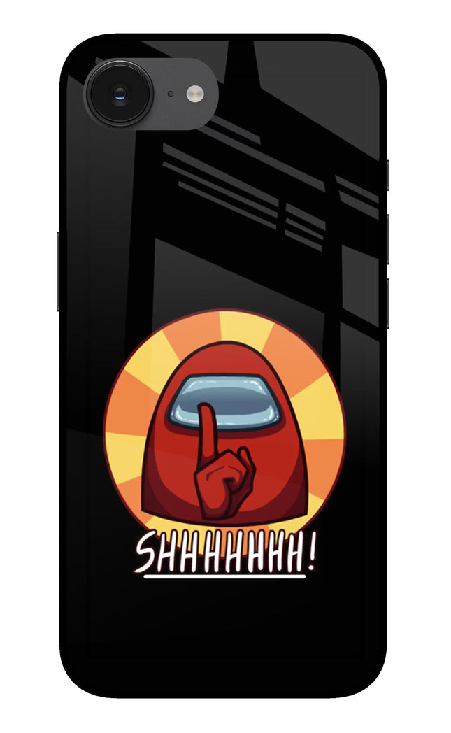 Among Us Shhh! iPhone 16e Glass Case