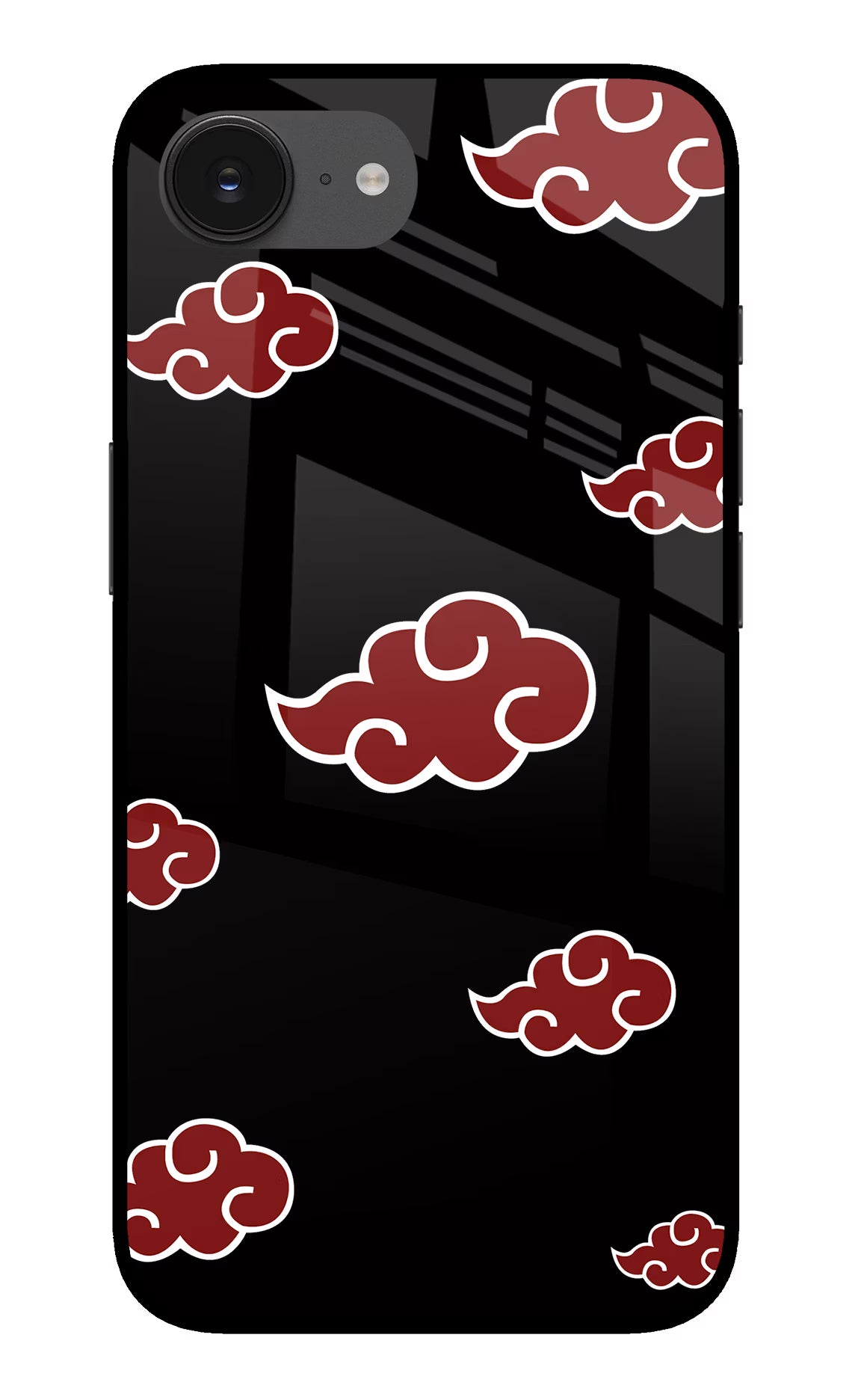 Akatsuki iPhone 16e Glass Case Back Cover by Casekaro
