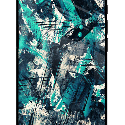 Artwork iPhone 16e Glass Case Back Cover by Casekaro