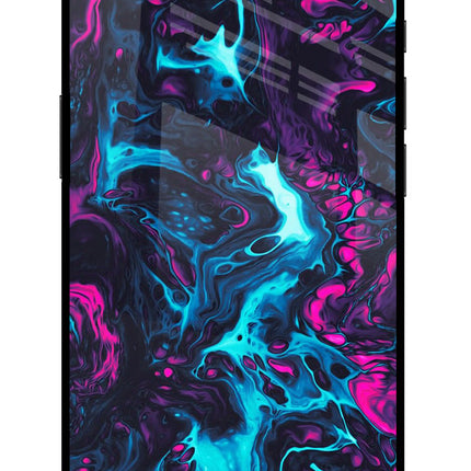 Abstract iPhone 16e Glass Case Back Cover by Casekaro