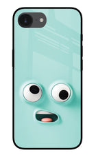 Funny Cartoon iPhone 16e Glass Case