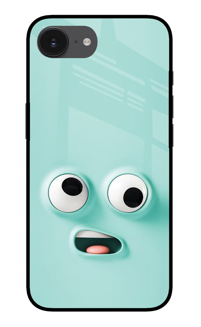 Funny Cartoon iPhone 16e Glass Case