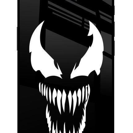 Venom iPhone 16e Glass Case Back Cover by Casekaro