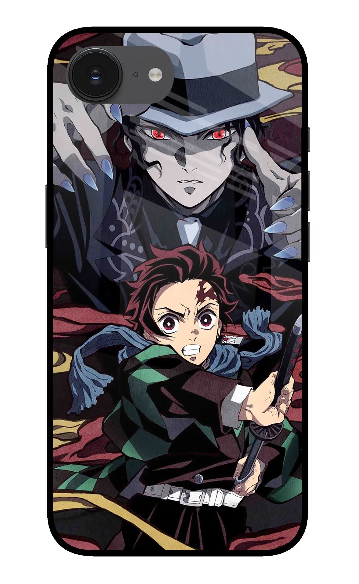 Demon Slayer iPhone 16e Glass Case