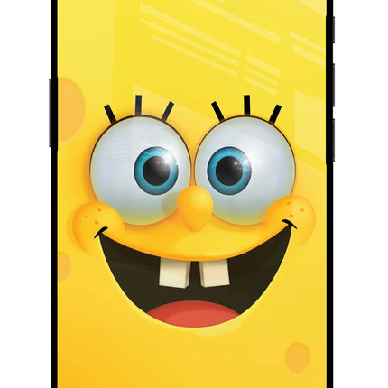 Sponge 1 iPhone 16e Glass Case Back Cover by Casekaro