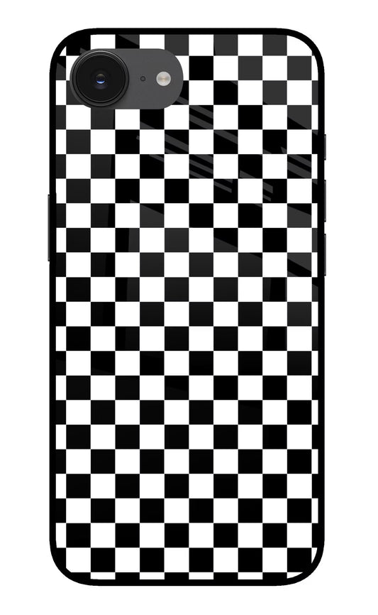 Chess Board iPhone 16e Glass Case