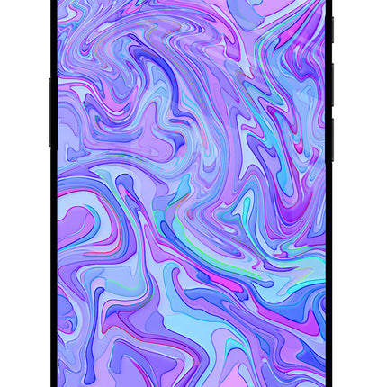 Glitter iPhone 16e Glass Case Back Cover by Casekaro