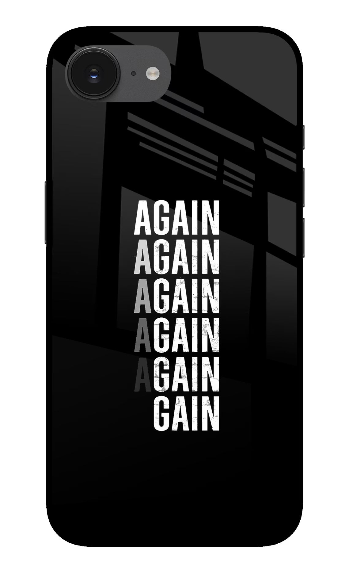 Again Again Gain iPhone 16e Glass Case