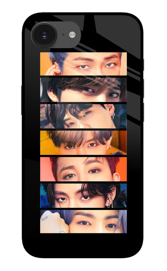 BTS Eyes iPhone 16e Glass Case