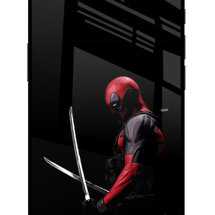 Deadpool iPhone 16e Glass Case Back Cover by Casekaro