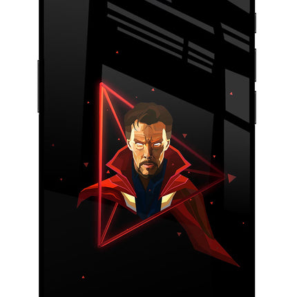 Doctor Ordinary iPhone 16e Glass Case Back Cover by Casekaro