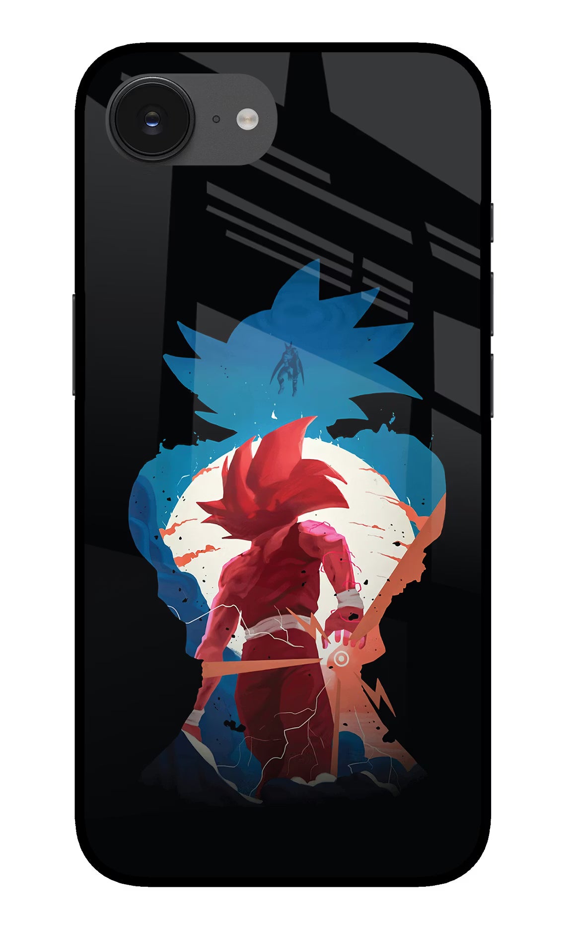 Goku iPhone 16e Glass Case