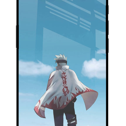 Kakashi iPhone 16e Glass Case Back Cover by Casekaro
