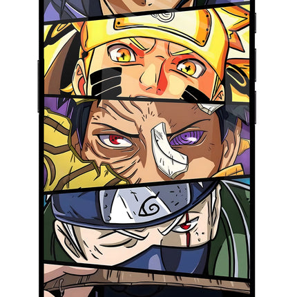 Naruto Character iPhone 16e Glass Case
