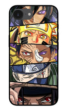 Naruto Character iPhone 16e Glass Case