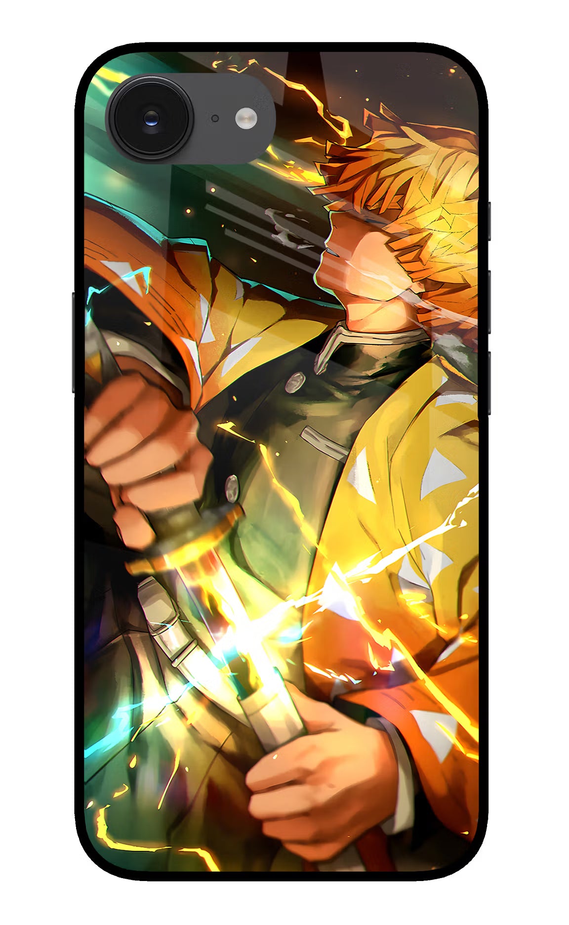 Demon Slayer iPhone 16e Glass Case