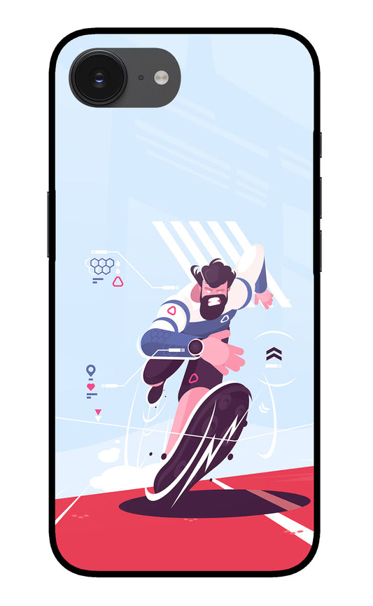 Run Pro iPhone 16e Glass Case