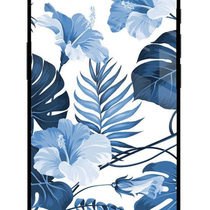 Fabric Art iPhone 16e Glass Case Back Cover by Casekaro