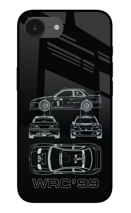 WRC'99 iPhone 16e Glass Case