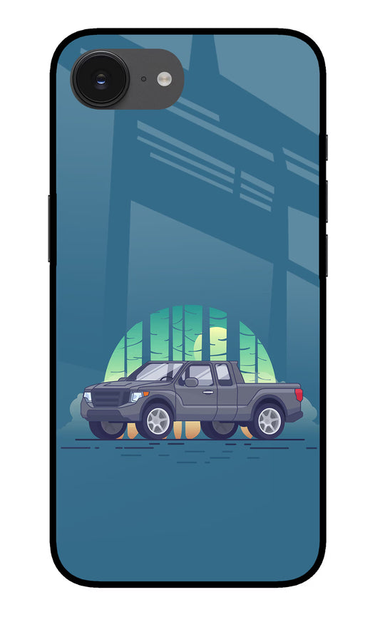 Retro Garage Vibe iPhone 16e Glass Case