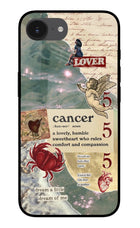 Cancer Zodiac iPhone 16e Glass Case