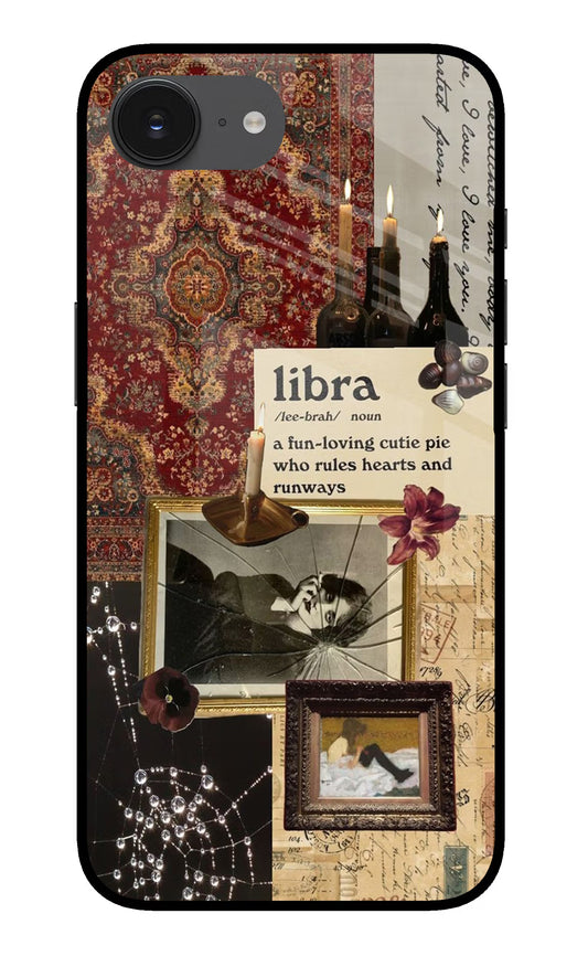 Libra Zodiac iPhone 16e Glass Case