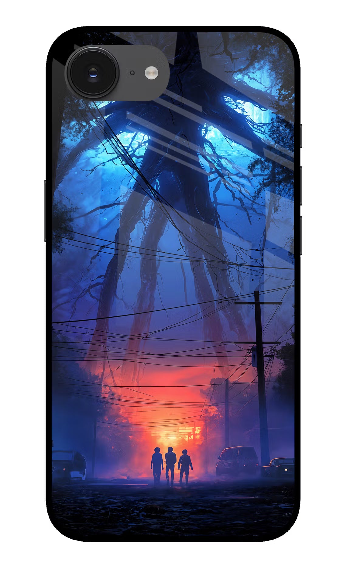 Ordinary Things Shadow iPhone 16e Glass Case Back Cover by Casekaro