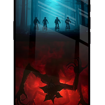 Ordinary Things Downside Up iPhone 16e Glass Case Back Cover by Casekaro