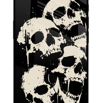 Dead Stack iPhone 16e Glass Case Back Cover by Casekaro