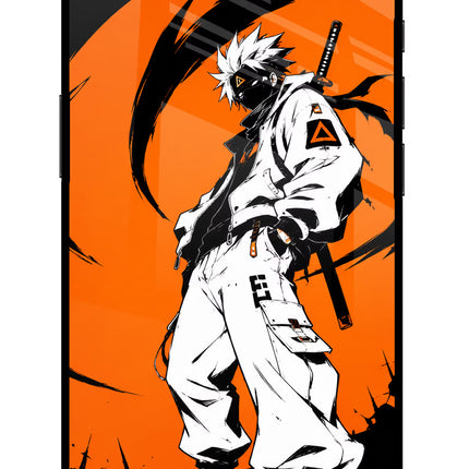 Street Samurai  iPhone 16e Glass Case Back Cover by Casekaro