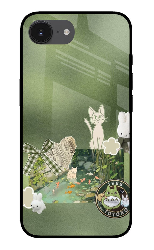 Aesthetic anime iPhone 16e Glass Case