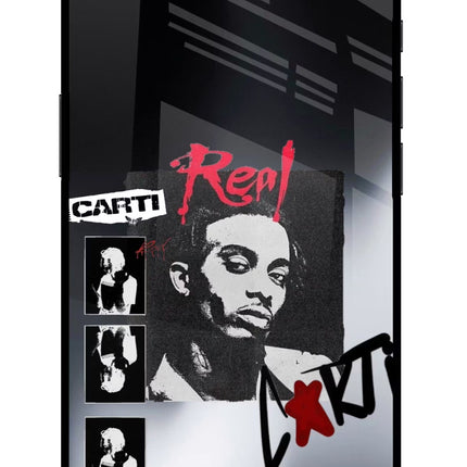 Playboi Carti iPhone 16e Glass Case Back Cover by Casekaro