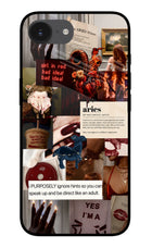 Zodiac Aries iPhone 16e Glass Case