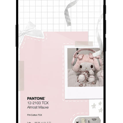 Pantone Asthetic iPhone 16e Glass Case Back Cover by Casekaro