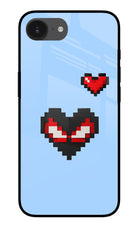Peter Heart iPhone 16e Glass Case