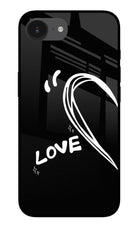 Love Line iPhone 16e Glass Case