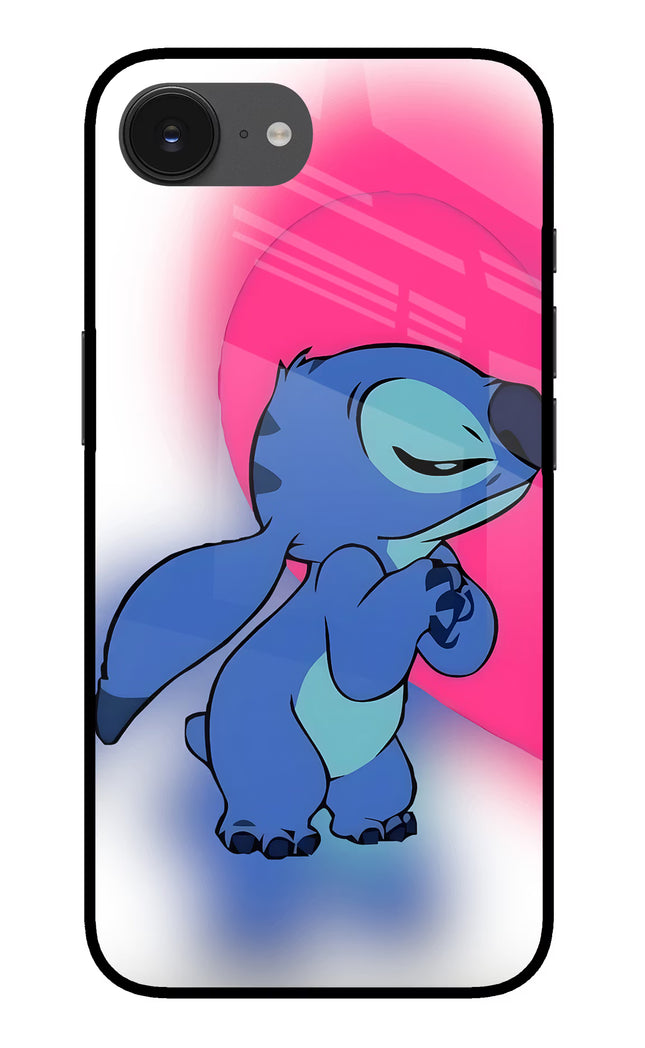 Stitch Hug iPhone 16e Glass Case