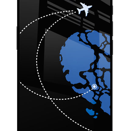 Love Orbit iPhone 16e Glass Case