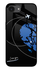 Love Orbit iPhone 16e Glass Case