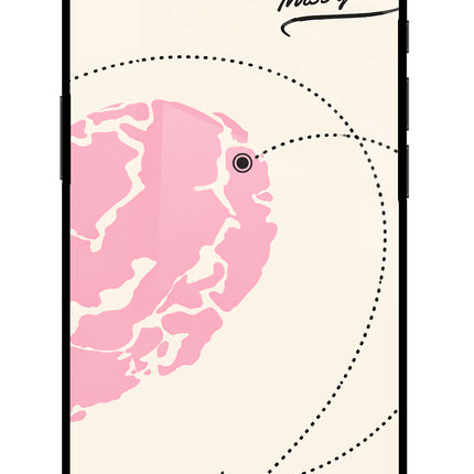 Miss Orbit iPhone 16e Glass Case