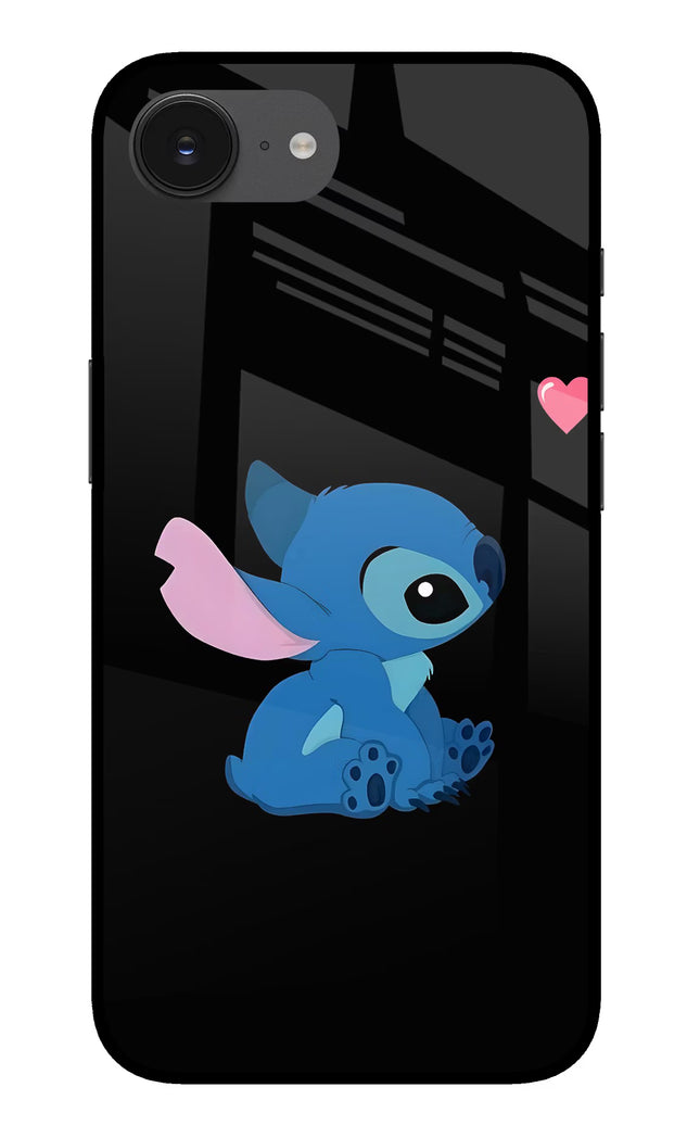 Stitch Crush iPhone 16e Glass Case