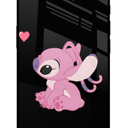 Angel Crush iPhone 16e Glass Case Back Cover by Casekaro