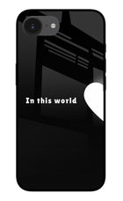 This World iPhone 16e Glass Case