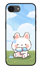 Bunny Treat iPhone 16e Glass Case