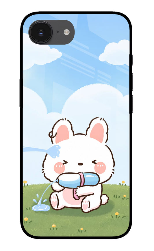 Bunny Treat iPhone 16e Glass Case