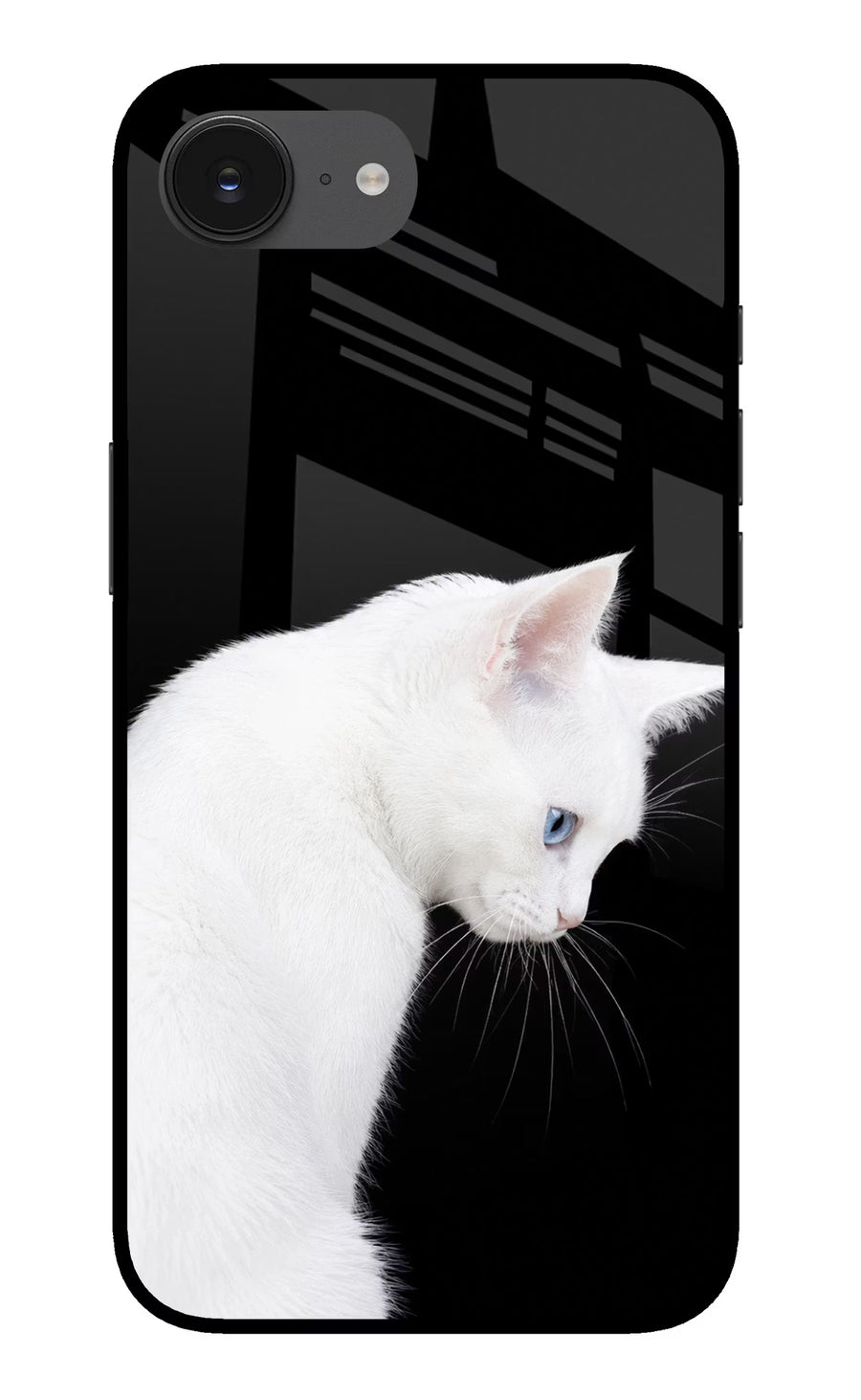 Snow Gaze iPhone 16e Back Cover, Glass case