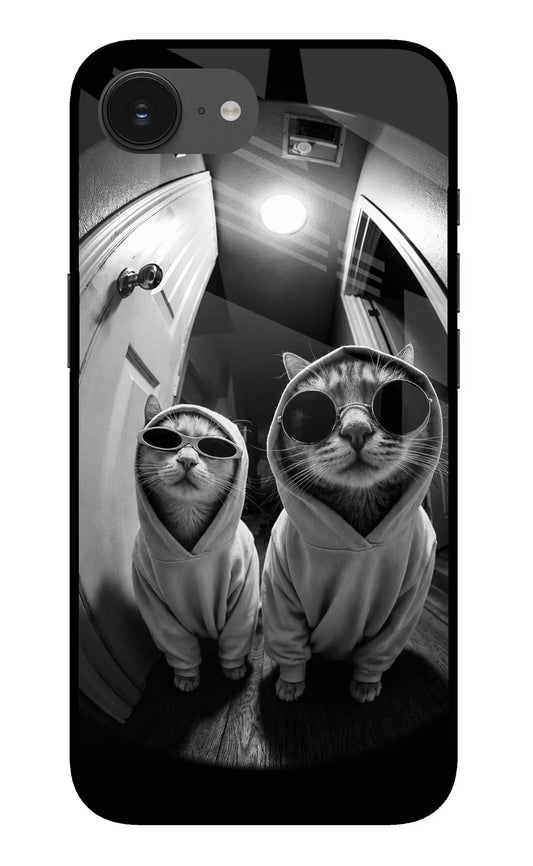 Hood Cats iPhone 16e Glass Case