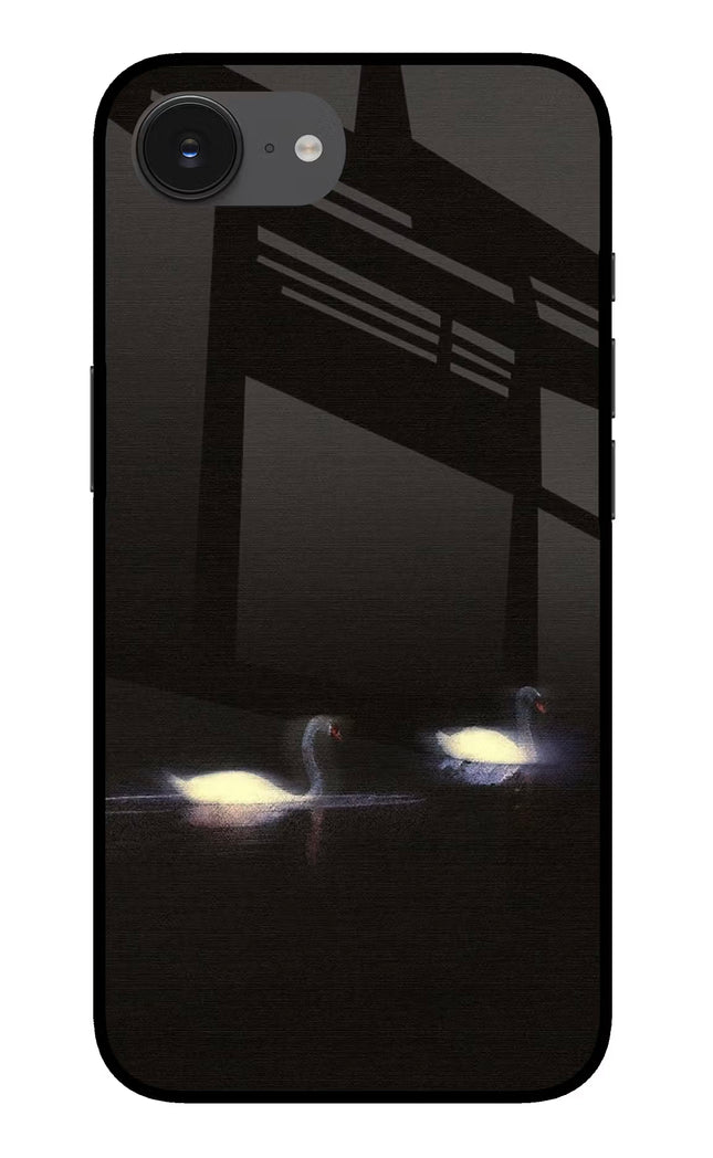Silent Swans iPhone 16e Glass Case
