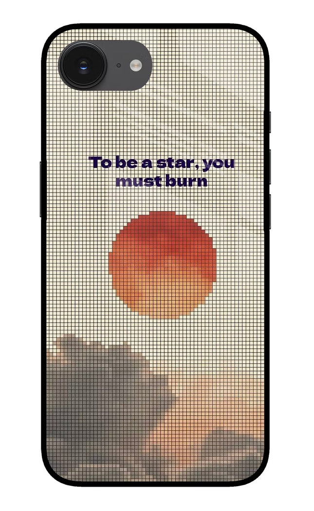Pixel Sun iPhone 16e Glass Case