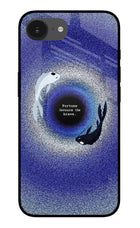 Dark Koi iPhone 16e Glass Case